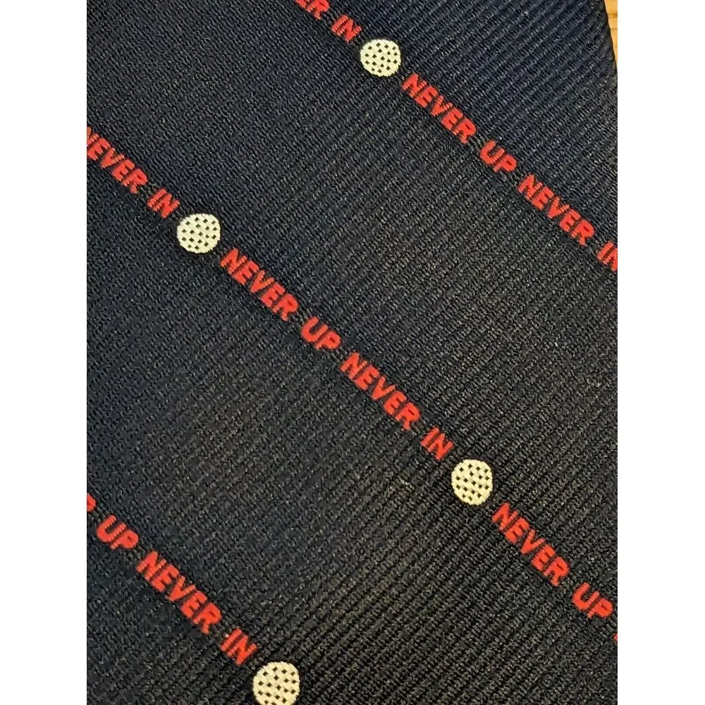 Alynn Neckwear Men's 100% Silk Neck‎ Tie Multi Color Golf Collection Sports VTG